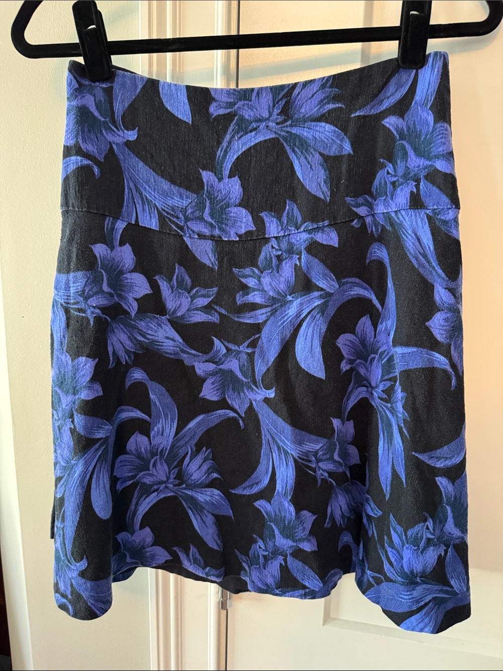 Ann Taylor A-Line Floral Skirt